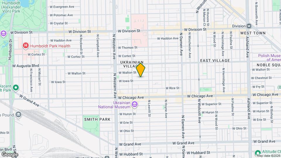 2228 W Iowa St, Unit J05P Map and Location Details