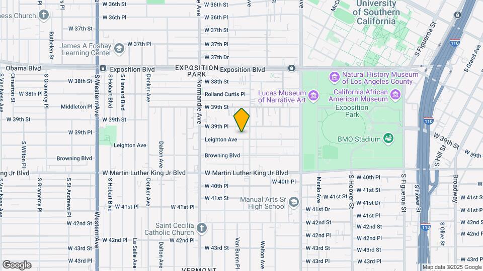 1167 LEIGHTON AV Map and Location Details