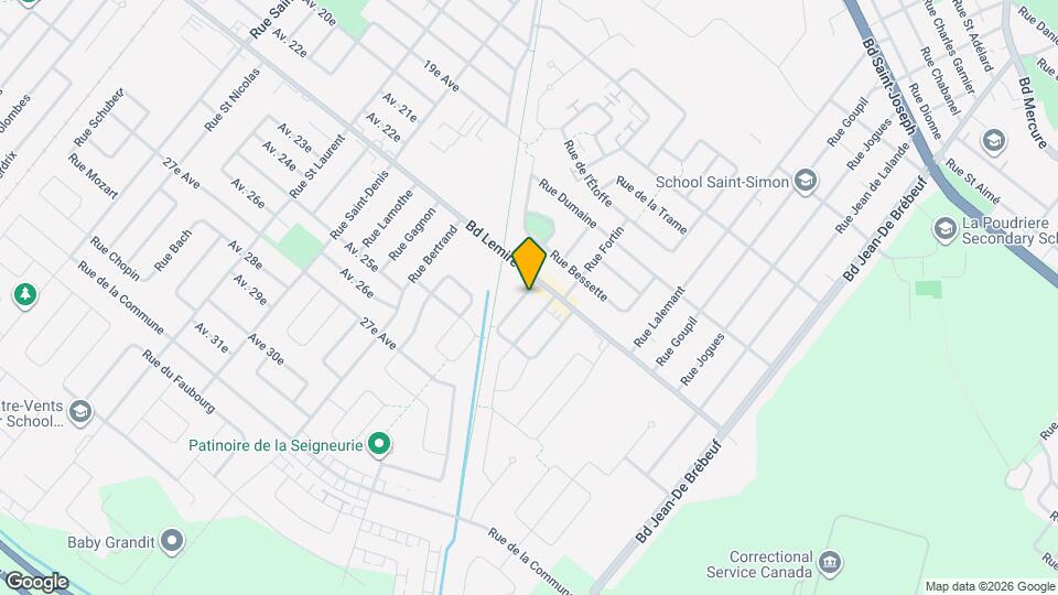 2025-2029 Nelson Rue Map and Location Details