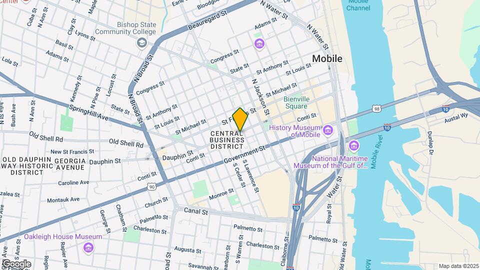 457 Dauphin St, Unit Jeff Jordan Mapa y Detalles de la Ubicación