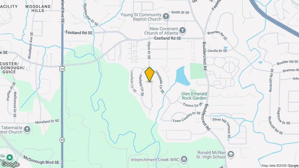 2573 Crestdale Cir SE Map and Location Details