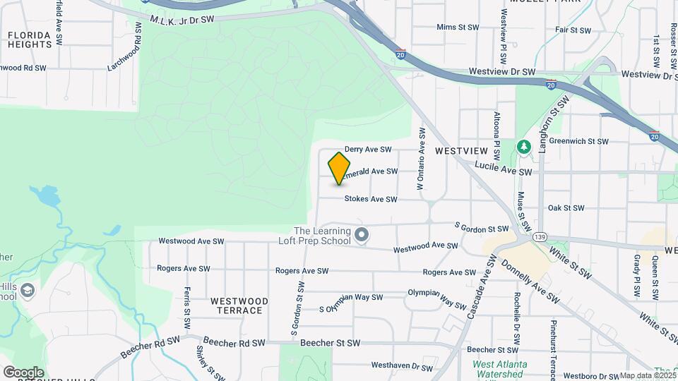 1735 Stokes Ave SW Map and Location Details