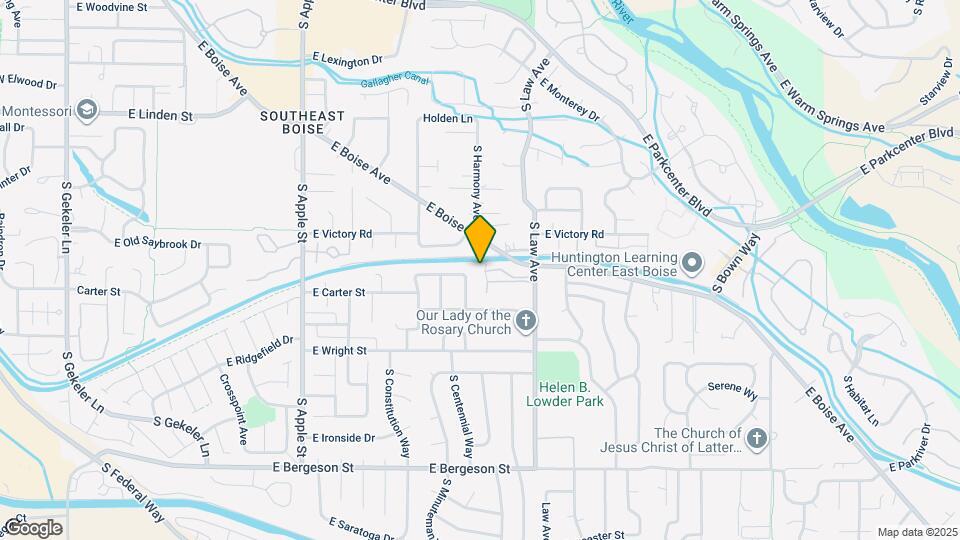 1410 E Carter Ln Map and Location Details