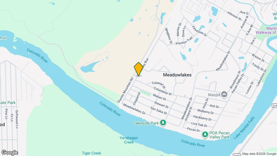 185 Turkey Run Map and Location Details