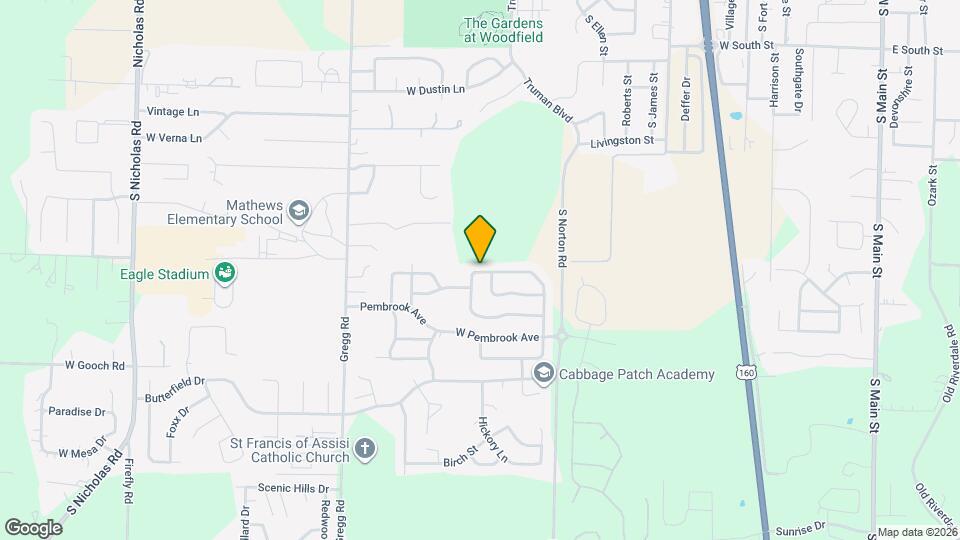 895 W Cambridge Ave Map and Location Details