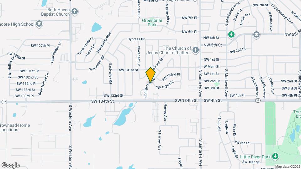 13328 Springcreek Dr Mapa y Detalles de la Ubicación