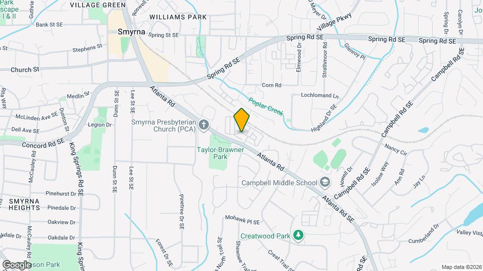 701 Vinings Forest Ln Map and Location Details