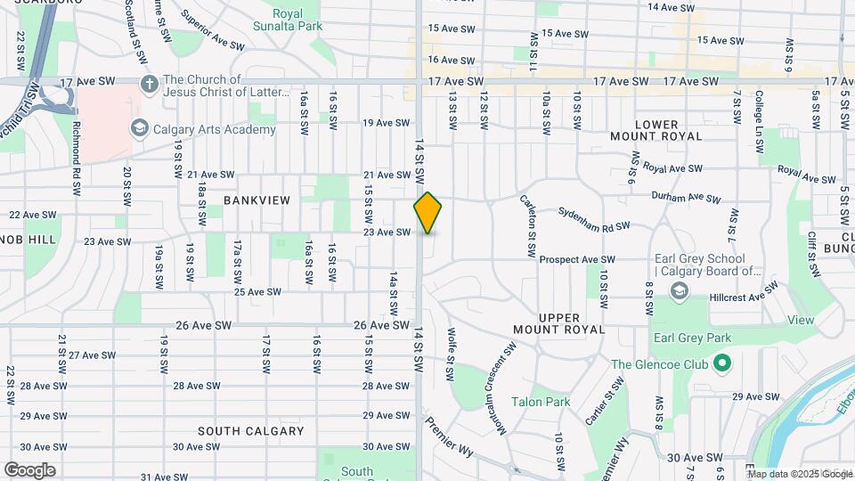 2432 14th St SW Map and Location Details