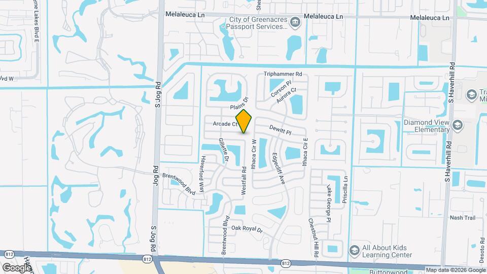 6125 Westfall Rd Map and Location Details