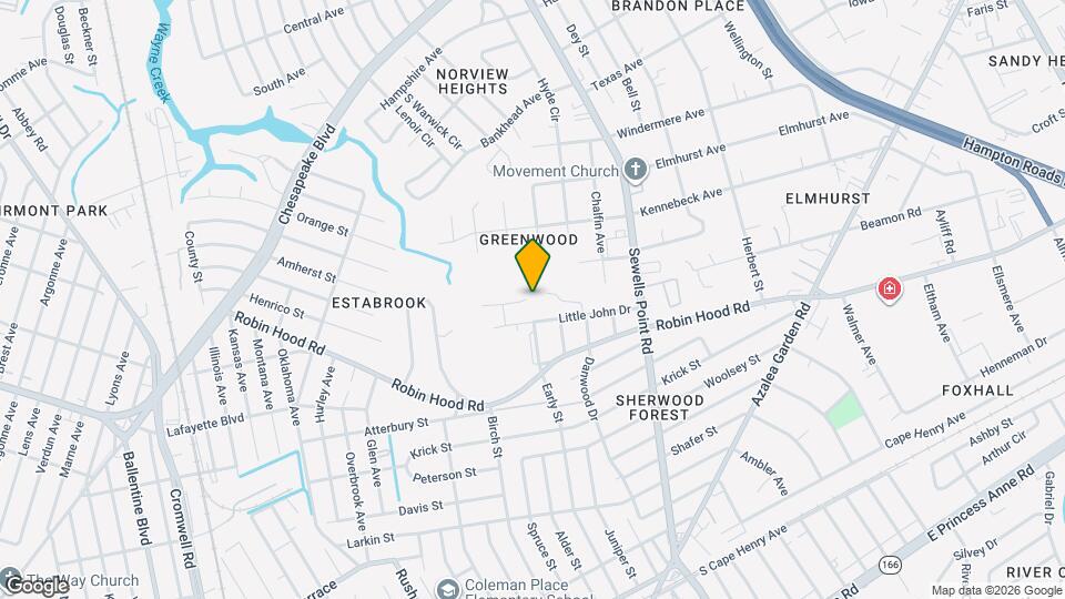 4563 Shoshone Ct Map and Location Details