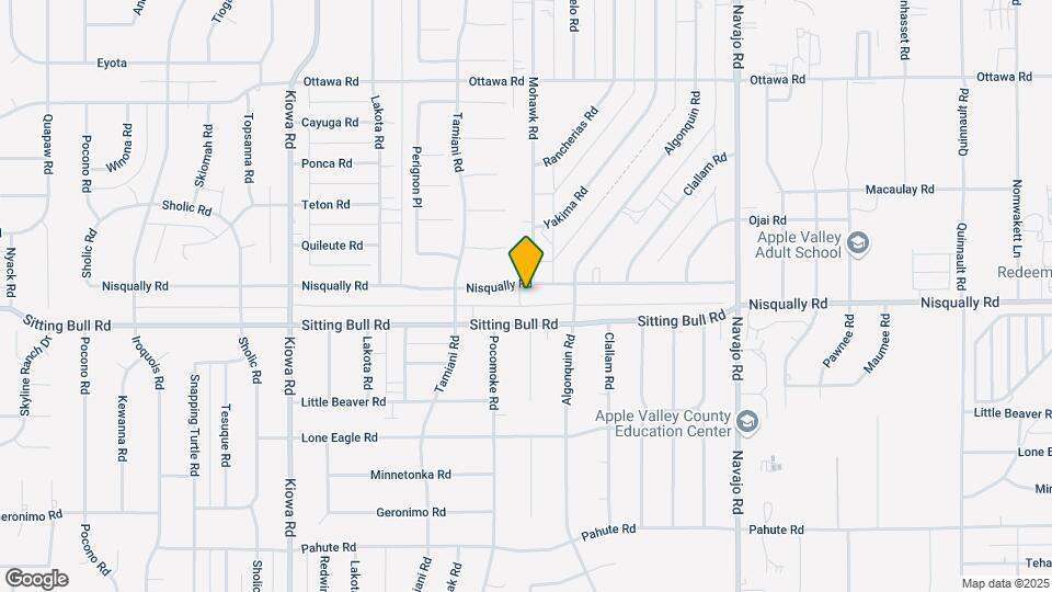 21321 Nisqually Rd Mapa y Detalles de la Ubicación