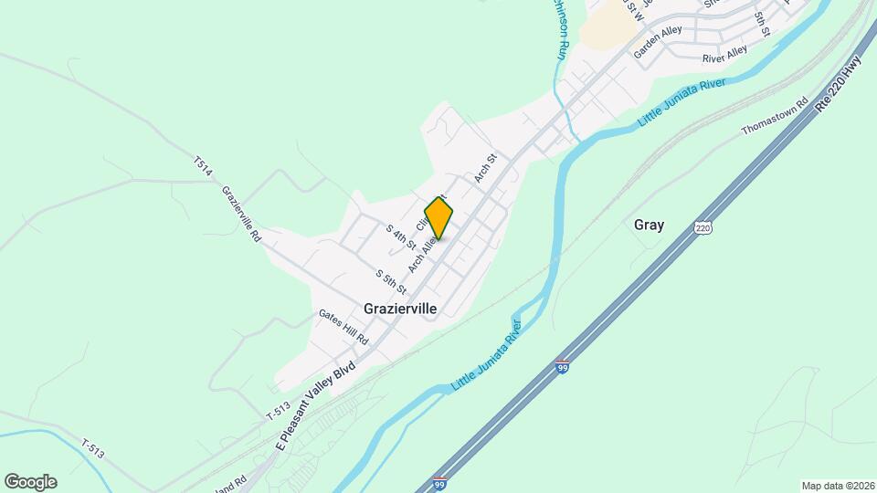 5360 E Pleasant Valley Blvd Map and Location Details