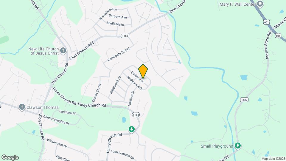 927 Littleton Dr Map and Location Details