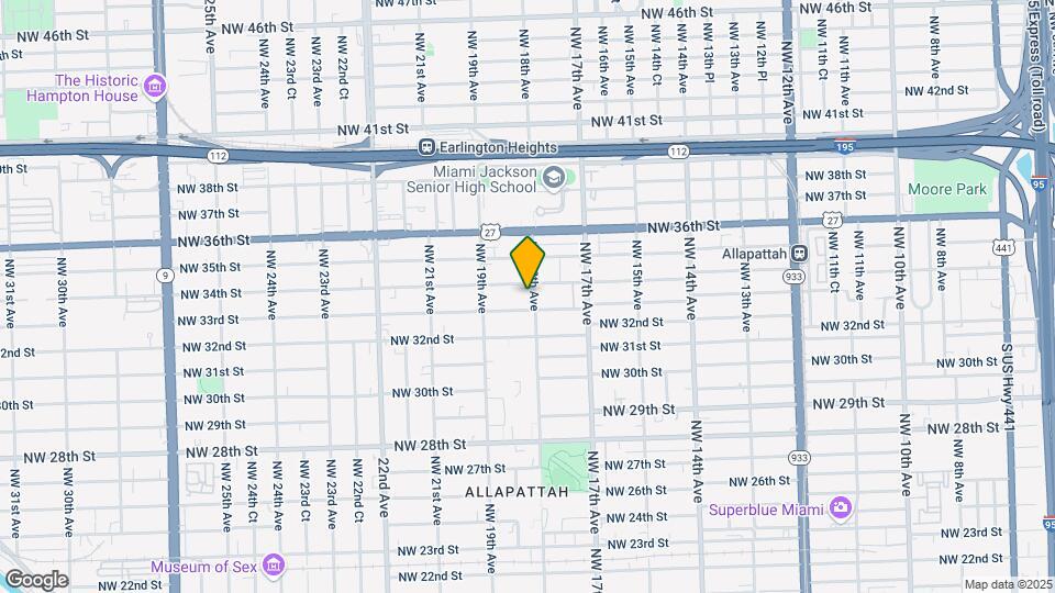 1810 NW 34th St Map and Location Details
