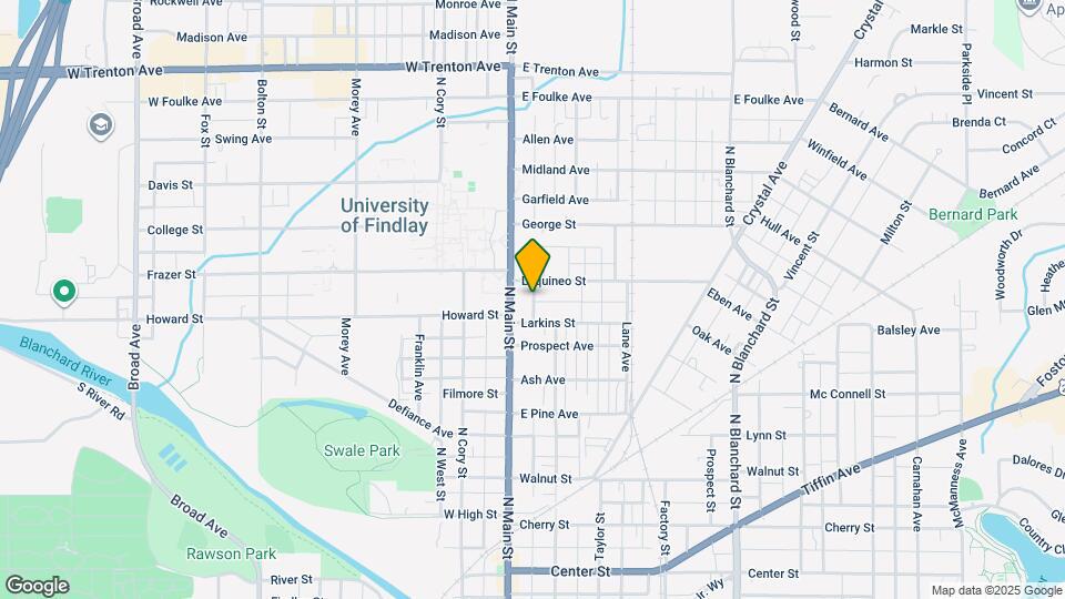 915 N Main St Map and Location Details