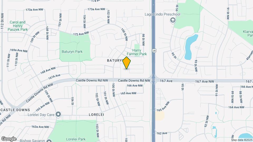 Castle Close Townhouse Rentals Map and Location Details