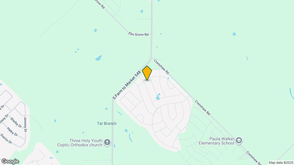 2107 Slow Stream Dr Mapa y Detalles de la Ubicación