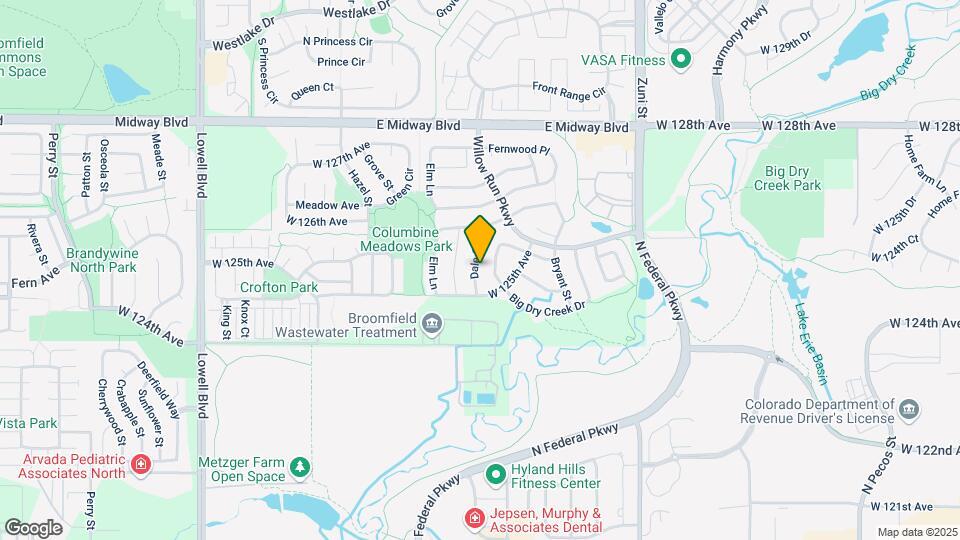 12552 Dale Ct Map and Location Details