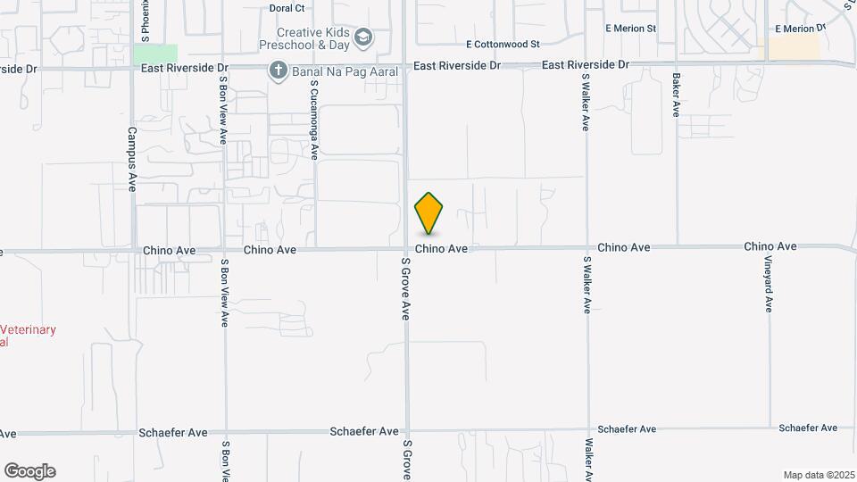 8146 Chino Ave Mapa y Detalles de la Ubicación