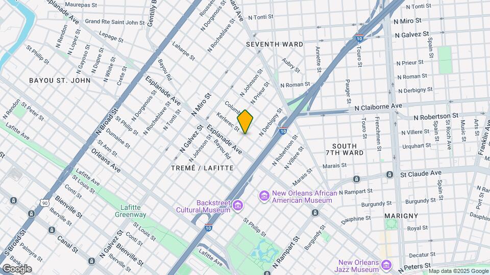 1438-1440 N Roman St Map and Location Details