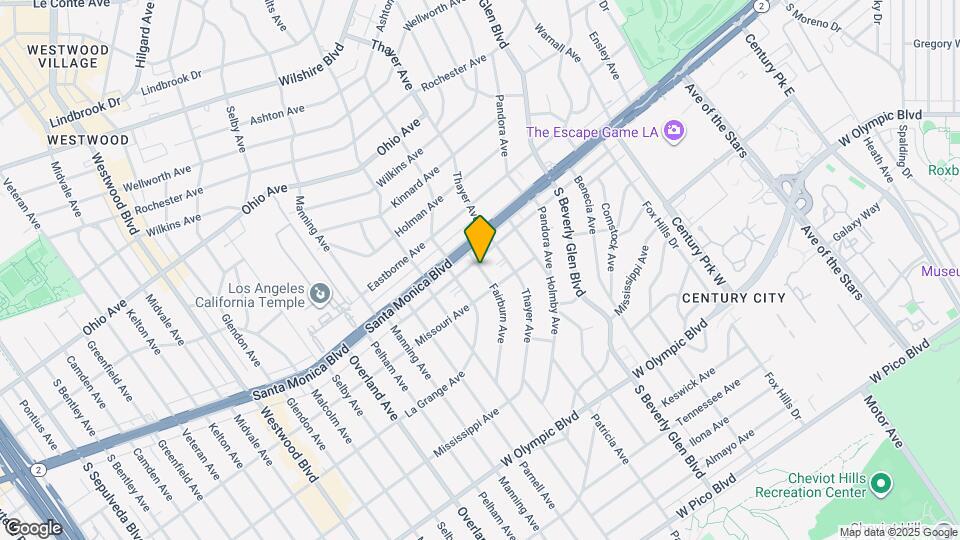 1820 Fairburn Ave Map and Location Details