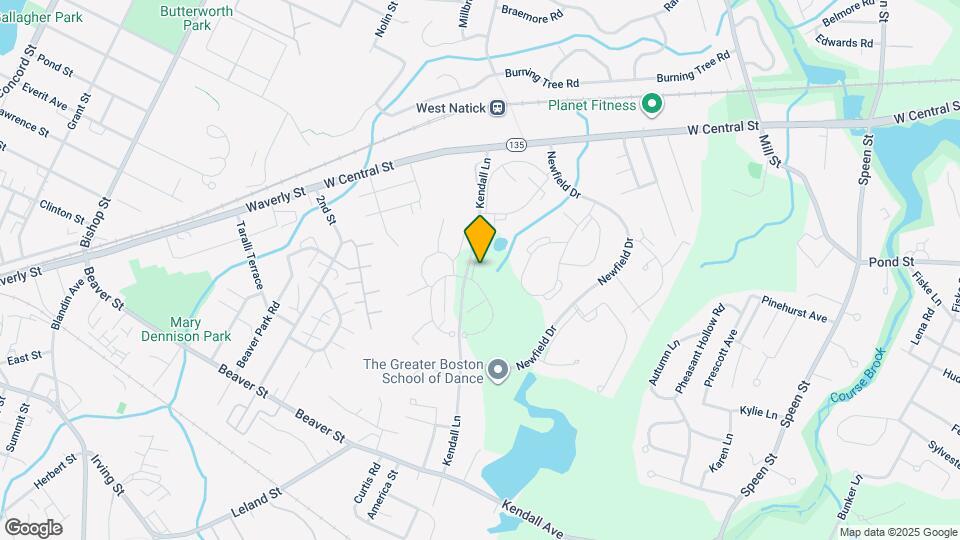 Natick Village Map and Location Details