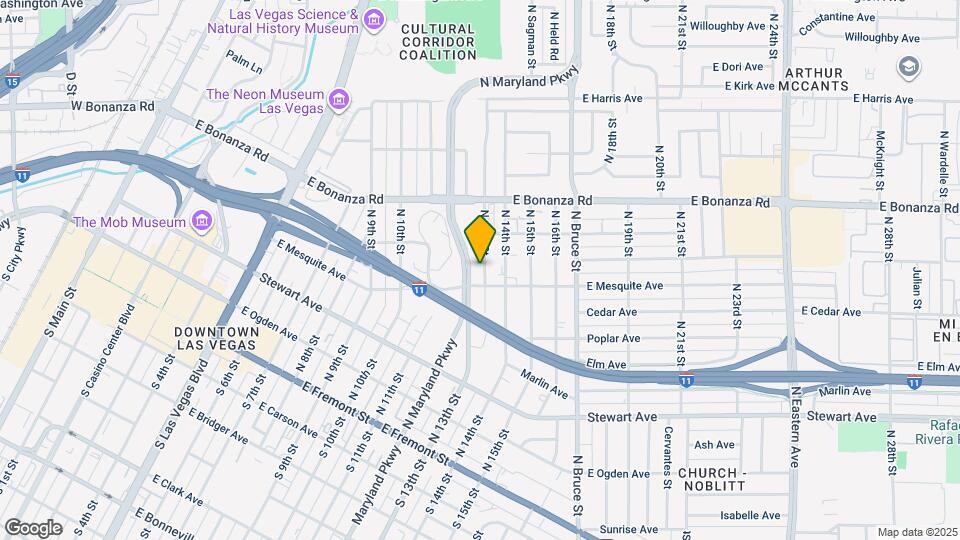 415 N 13th St, Unit house Mapa y Detalles de la Ubicación