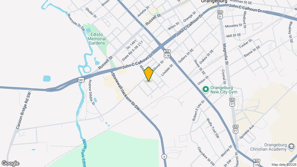 545 Salley St Map and Location Details