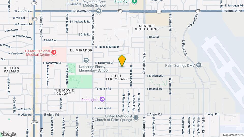 1225 E Buena Vista Dr Map and Location Details