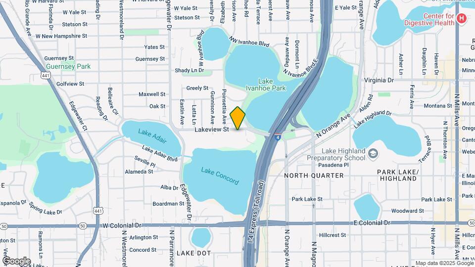 320 Lakeview St Map and Location Details