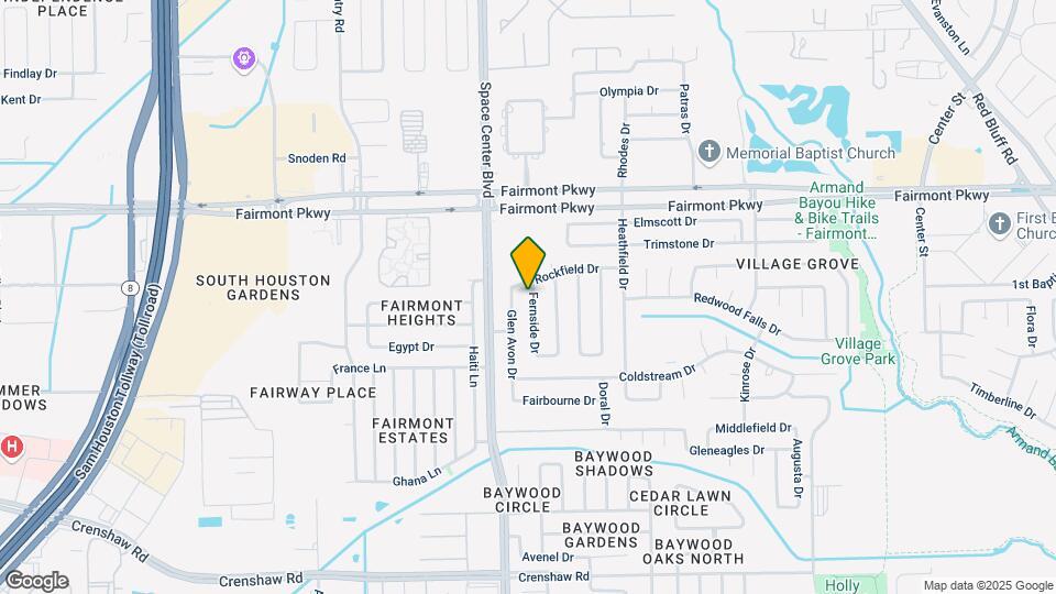 4214 Fernside Dr Map and Location Details