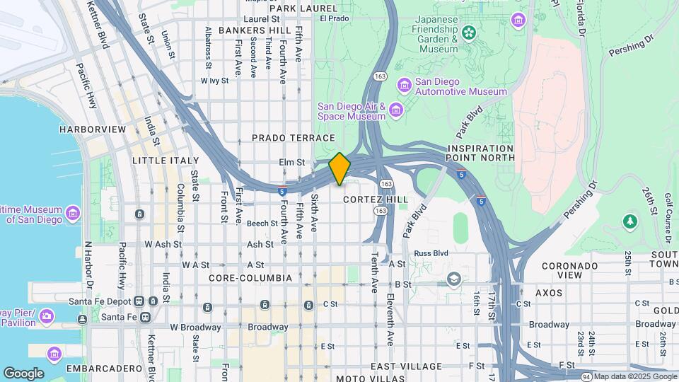 1650 Eighth Ave Map and Location Details