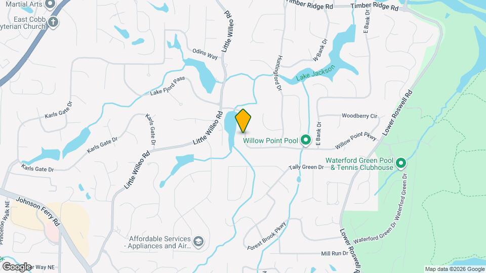 5132 Willow Point Pkwy Map and Location Details