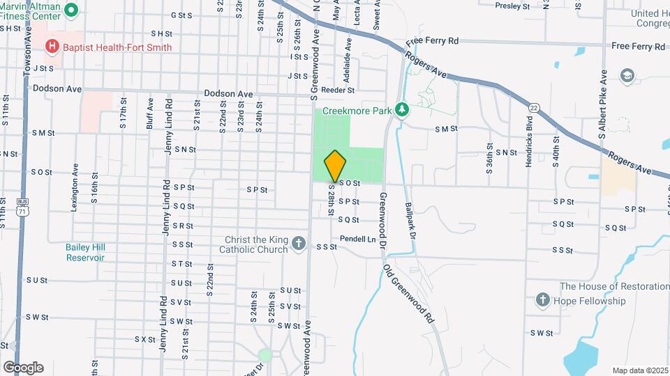 1601 S 28th St Map and Location Details