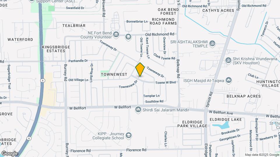 10319 Towneview Dr Map and Location Details