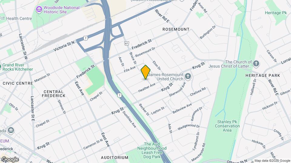 69 Edinburgh Rd Map and Location Details