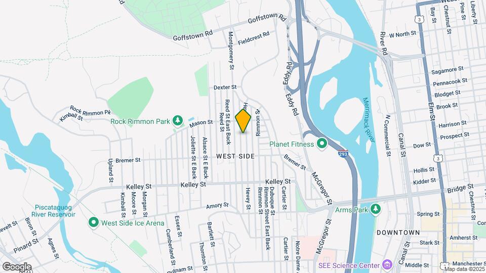 696 Hevey St Map and Location Details