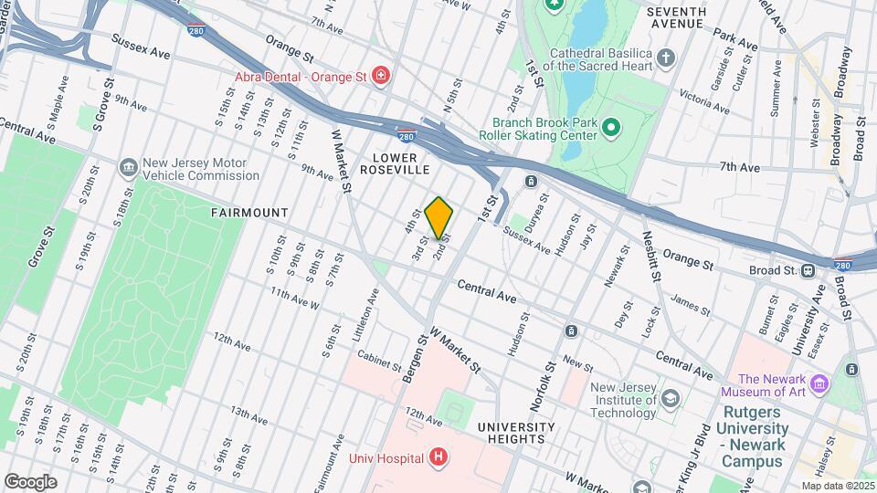 124 Dickerson St Mapa y Detalles de la Ubicación