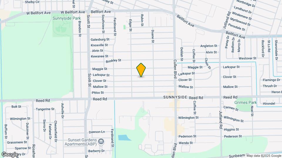 4501 Clover St Map and Location Details
