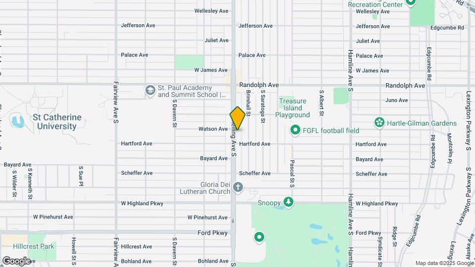 580 Snelling Ave S Mapa y Detalles de la Ubicación