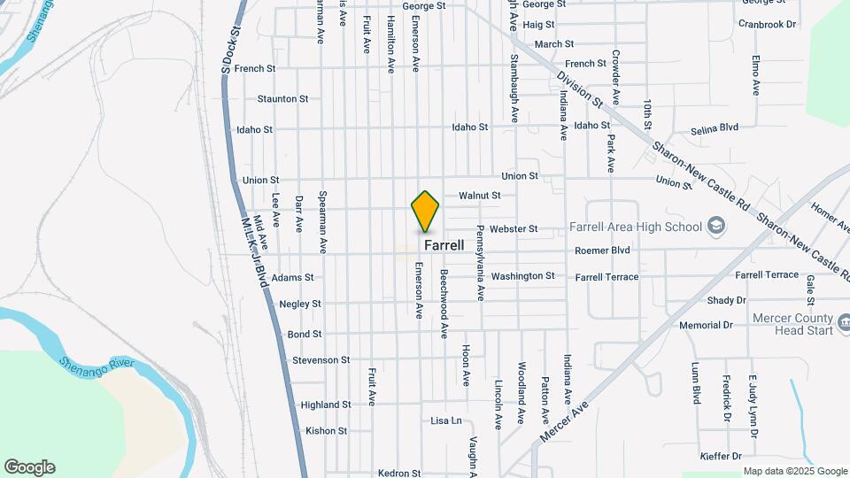 713 Emerson Ave Mapa y Detalles de la Ubicación