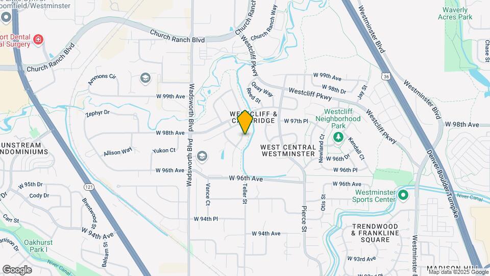 9736 Teller Ct Map and Location Details