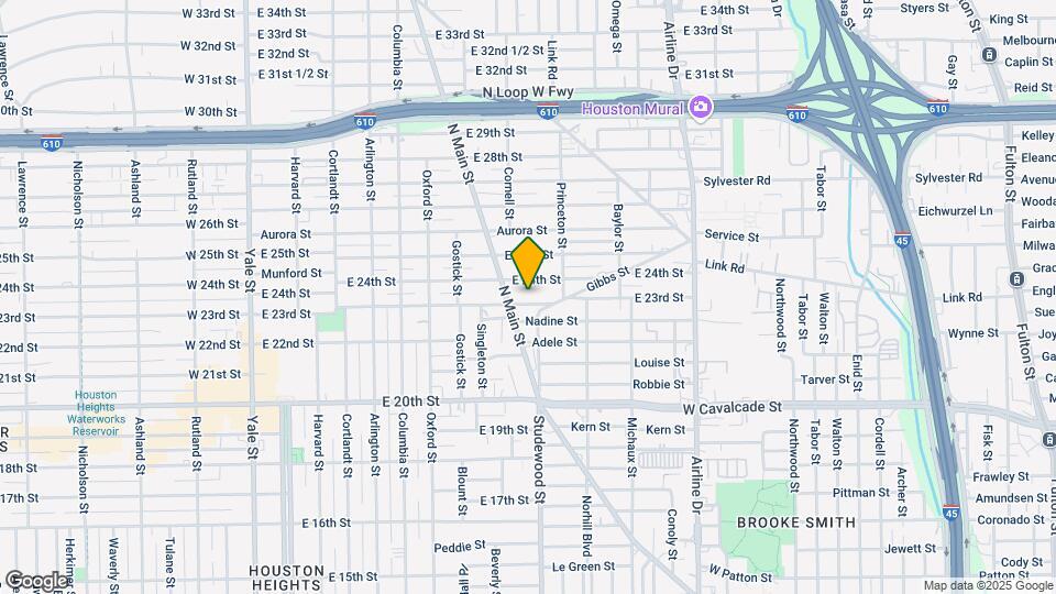815 E 23rd St Map and Location Details