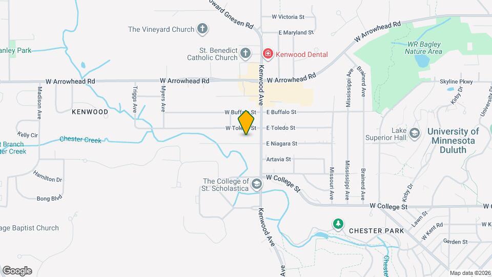 23 W Niagara St Mapa y Detalles de la Ubicación