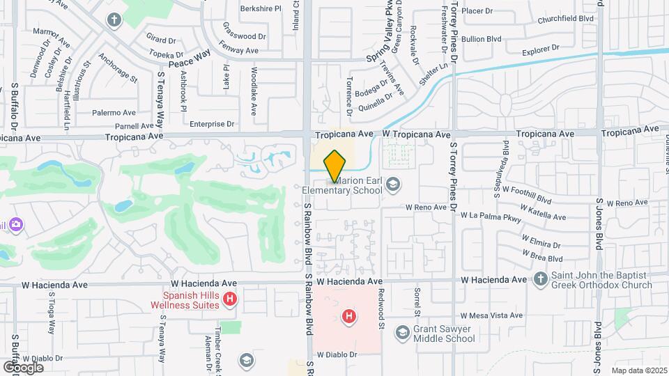 5012 S Rainbow Blvd Map and Location Details