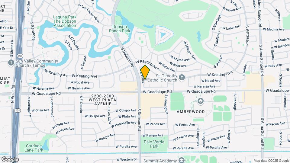 1923 W Nopal Cir Map and Location Details