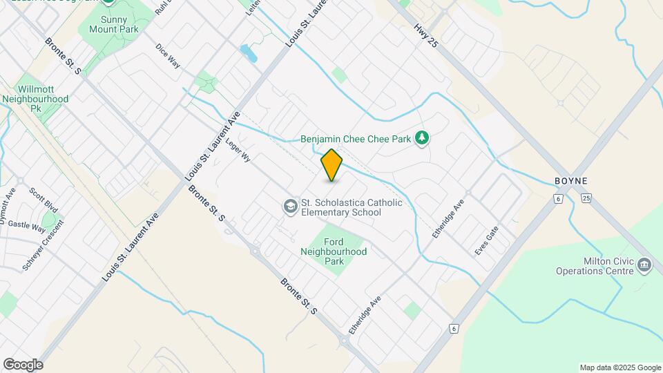 249 Hinton Ter Map and Location Details