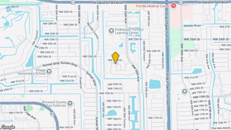 2229 NW 59th Ave Map and Location Details