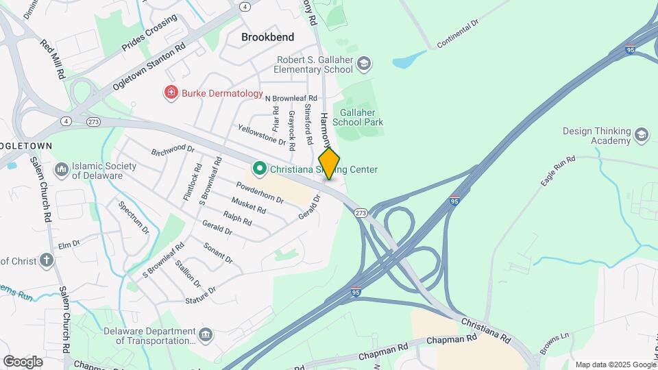 810 S Harmony Rd Map and Location Details