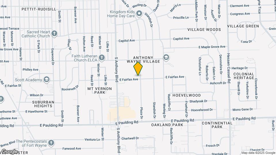 5120 Plaza Dr Map and Location Details